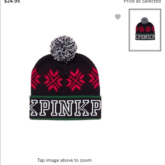 PINK Victoria's Secret Accessories - Vs Pink Beanie